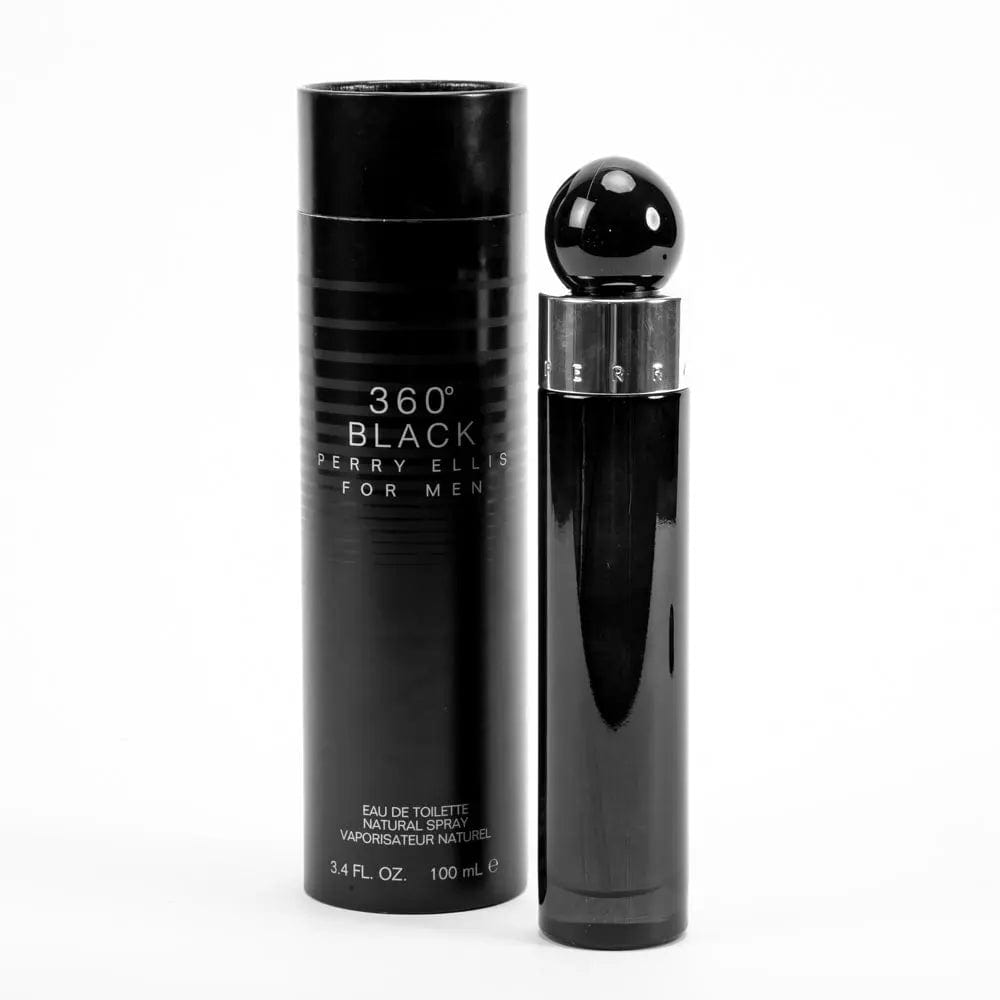 360 Black By Perry Ellis For Men 3.4oz EDT Spray