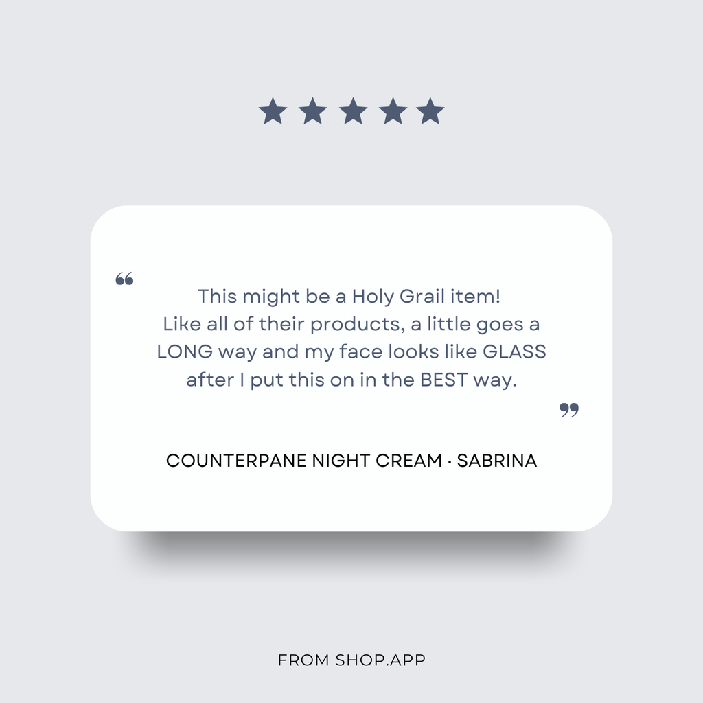 Counterpane Tallow Night Cream