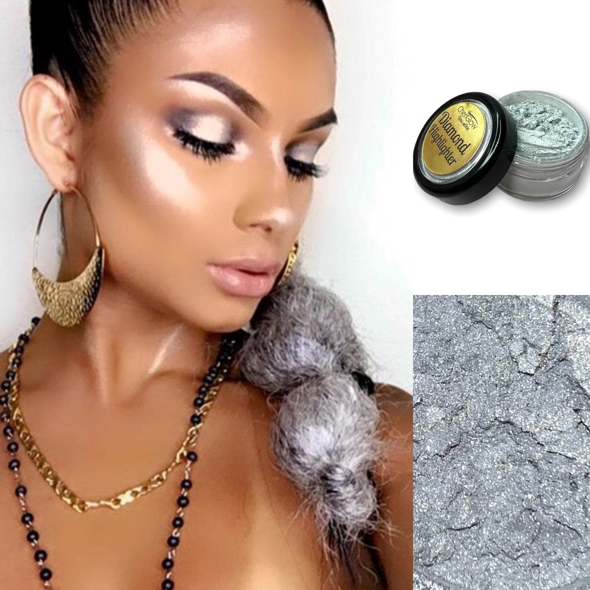 Moonlight - Iridescent Duochrome Loose Diamond Highlighter - urbinfinds