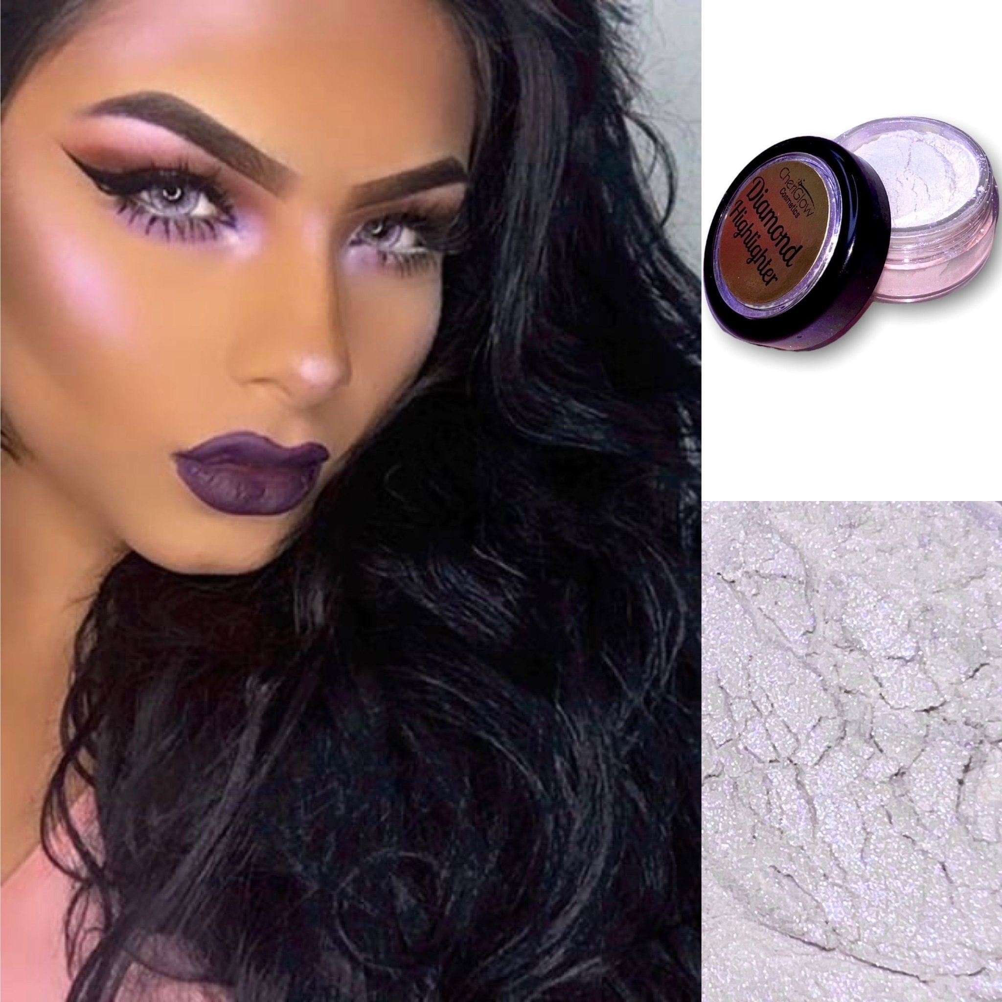 Celestial - Iridescent Duochrome Loose Diamond Highlighter - urbinfinds