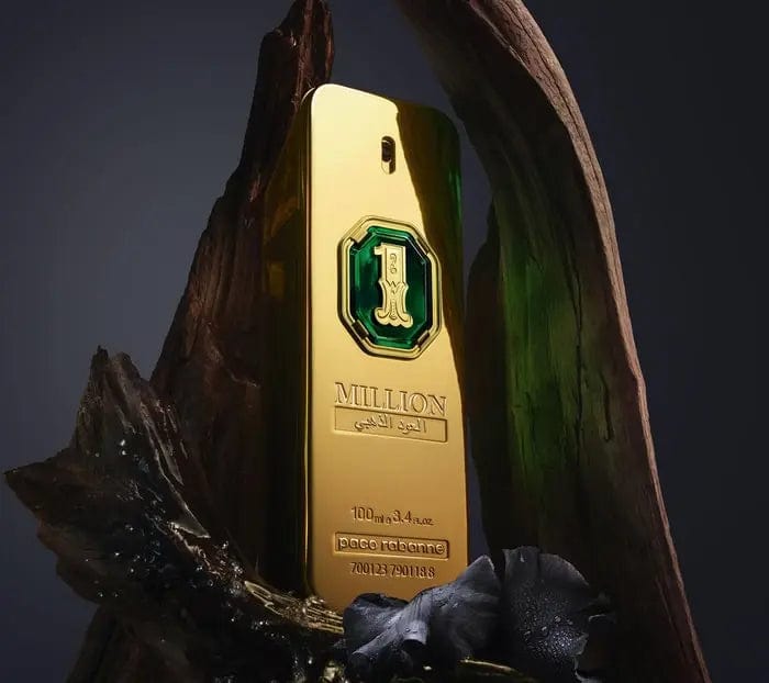 Million Gold Oud By Paco Rabanne For Men 3.4 EDP Spray