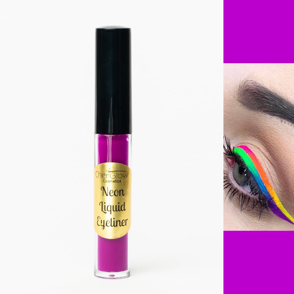Neon Purple Liquid Eyeliner - Water - proof, Smudge - proof, Long - lasting - urbinfinds