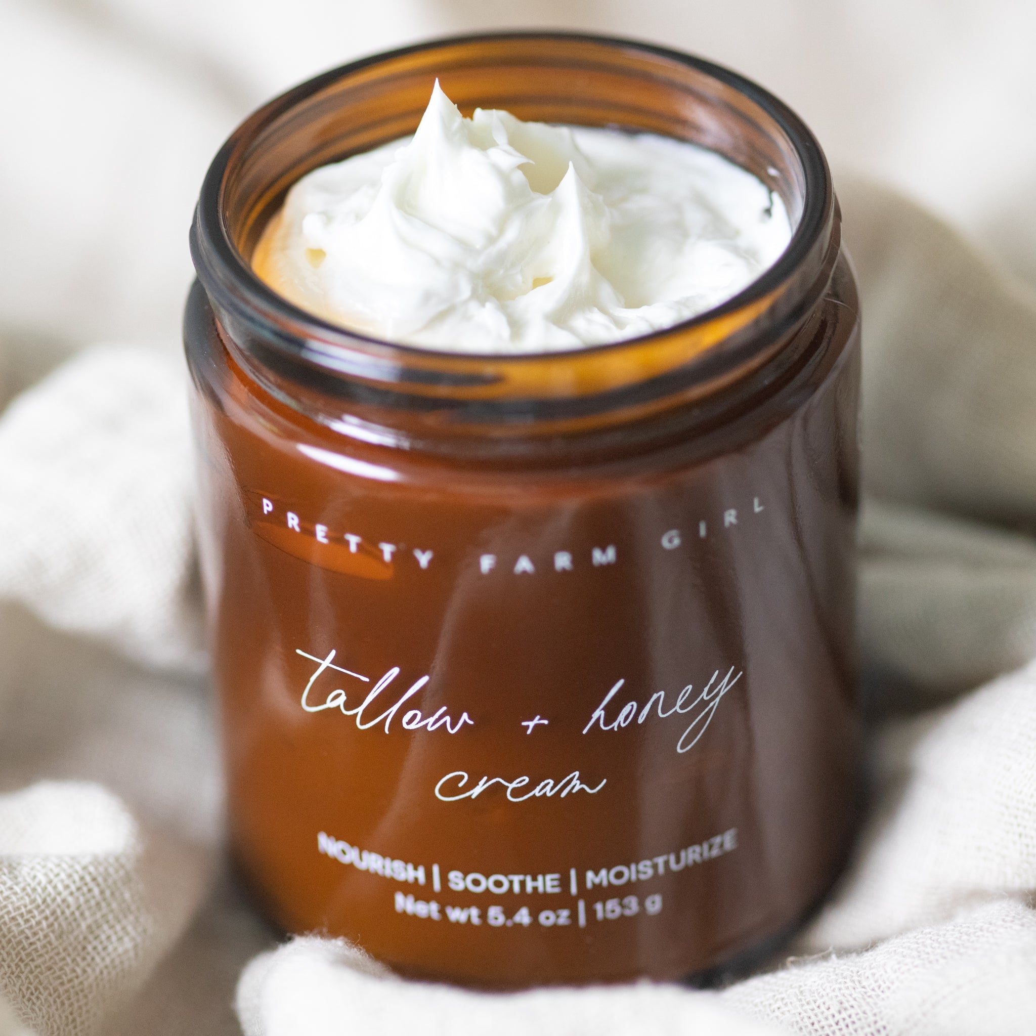 Fragrance-Free Tallow & Honey Moisturizing Cream