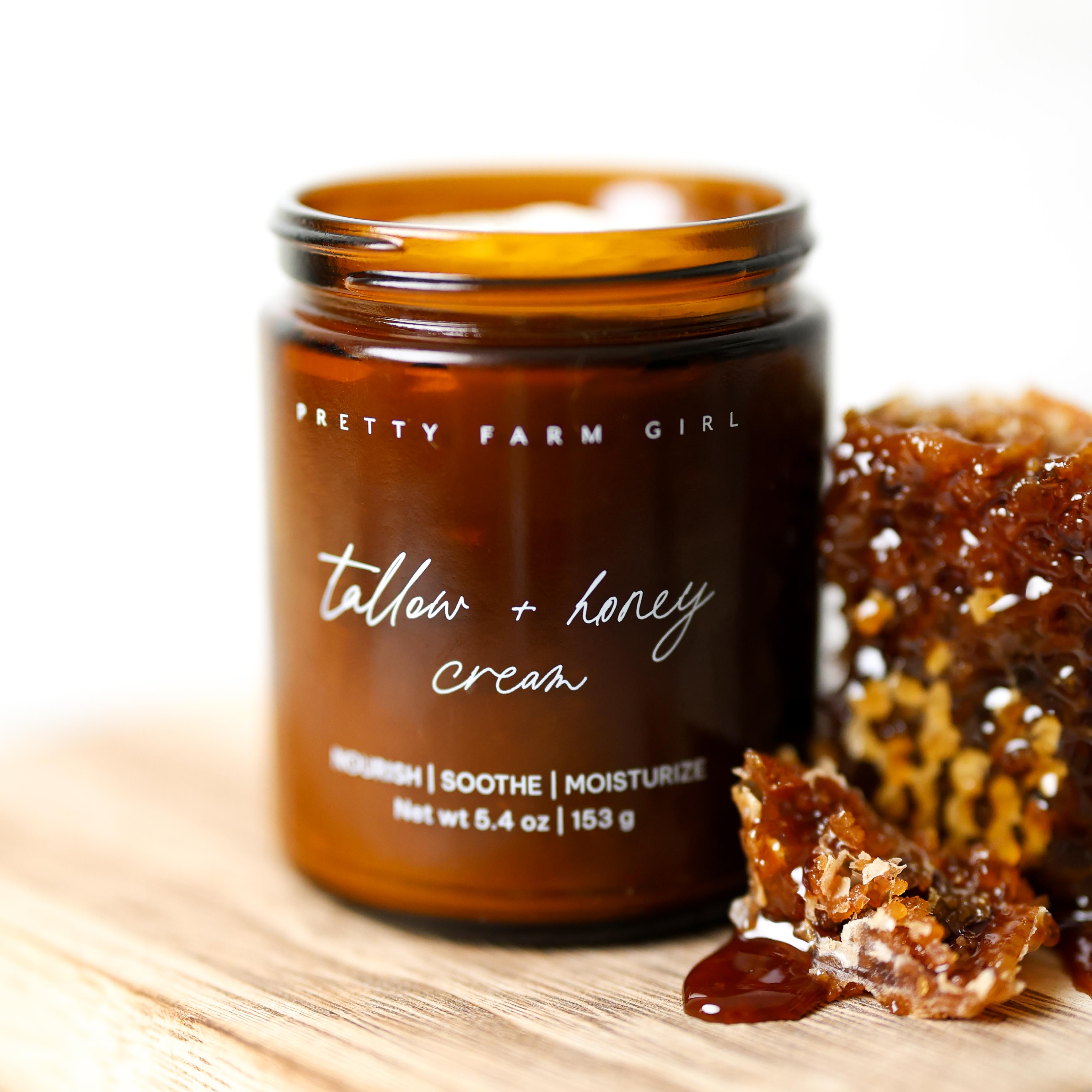 Fragrance-Free Tallow & Honey Moisturizing Cream