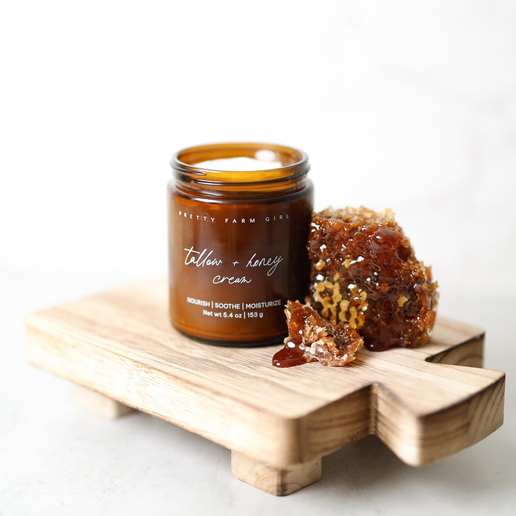 Fragrance-Free Tallow & Honey Moisturizing Cream