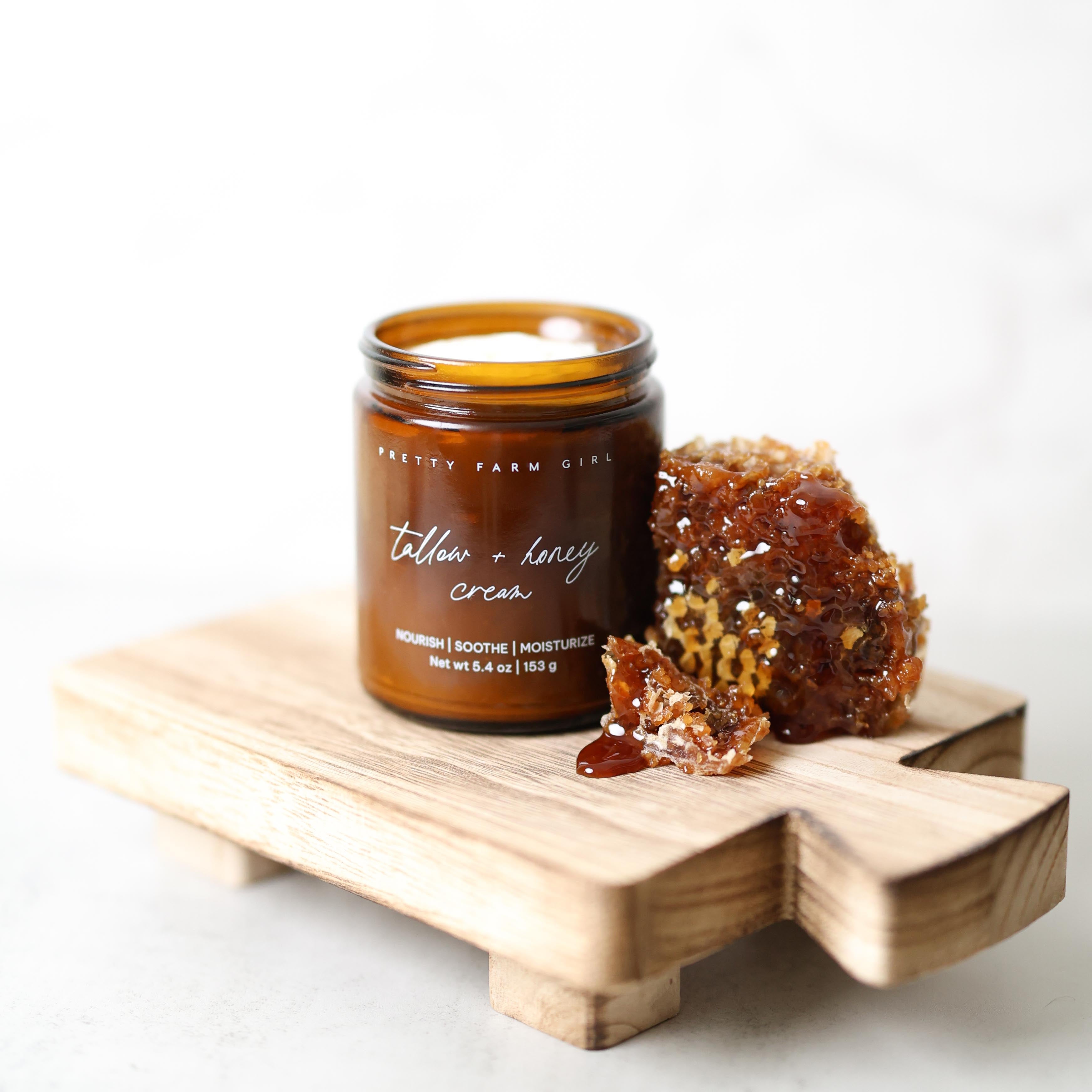 Fragrance-Free Tallow & Honey Moisturizing Cream