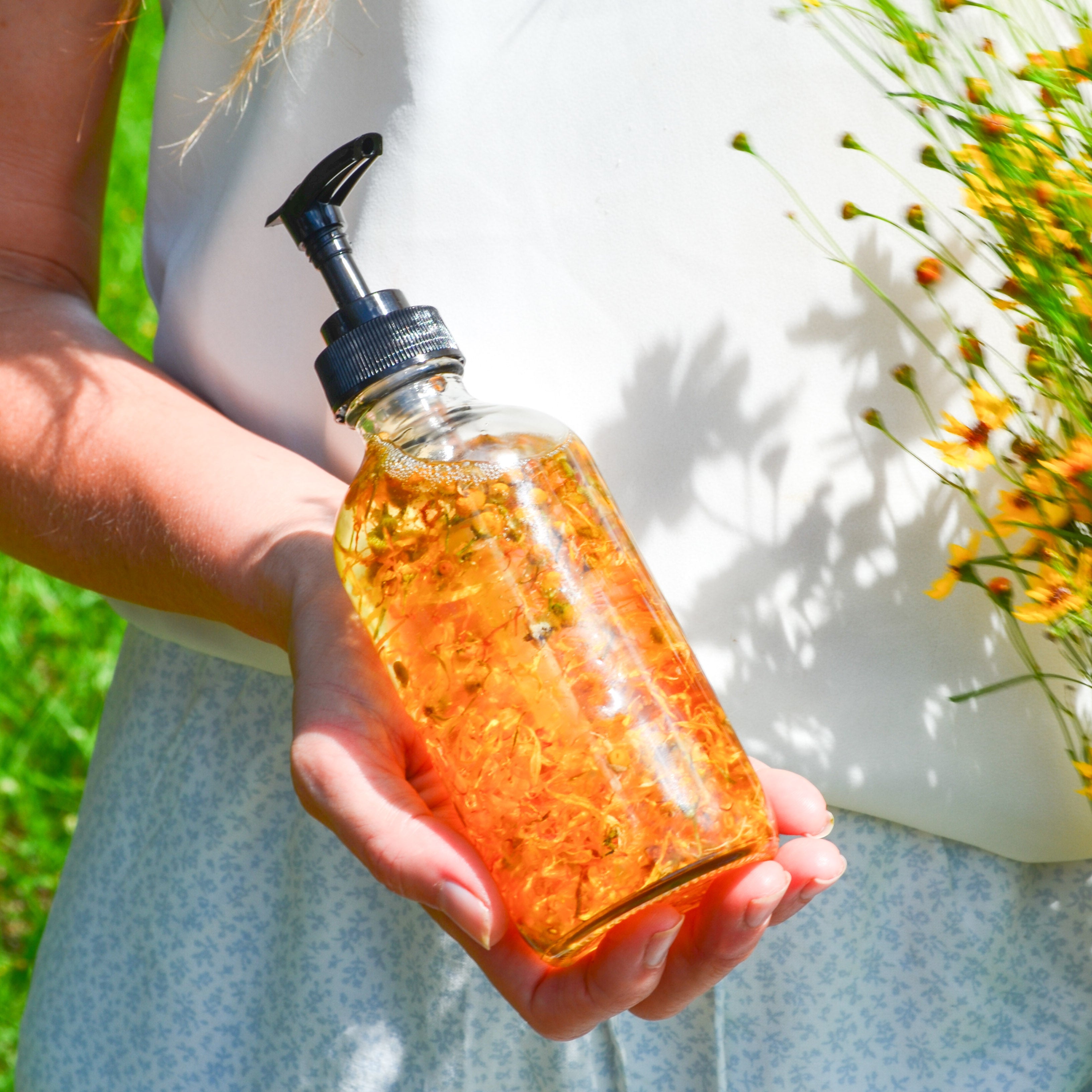 Bare Flower Fragrance-Free Body Oil for Sensitive Skin